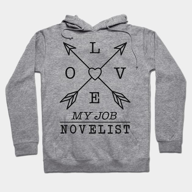 Novelist profession Hoodie by SerenityByAlex